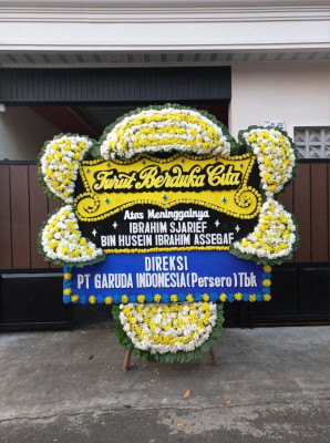 Papan Bunga Duka di Loa Kulu